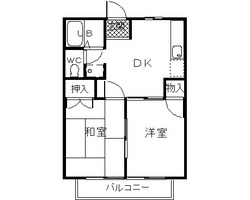 ブルームＤＤ　2ＤＫ